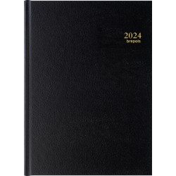 Agenda 2027 Brepols Bremax Santex A4 1dag/1pagina 4 kolommen zwart